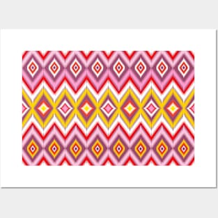 pink pattern Posters and Art